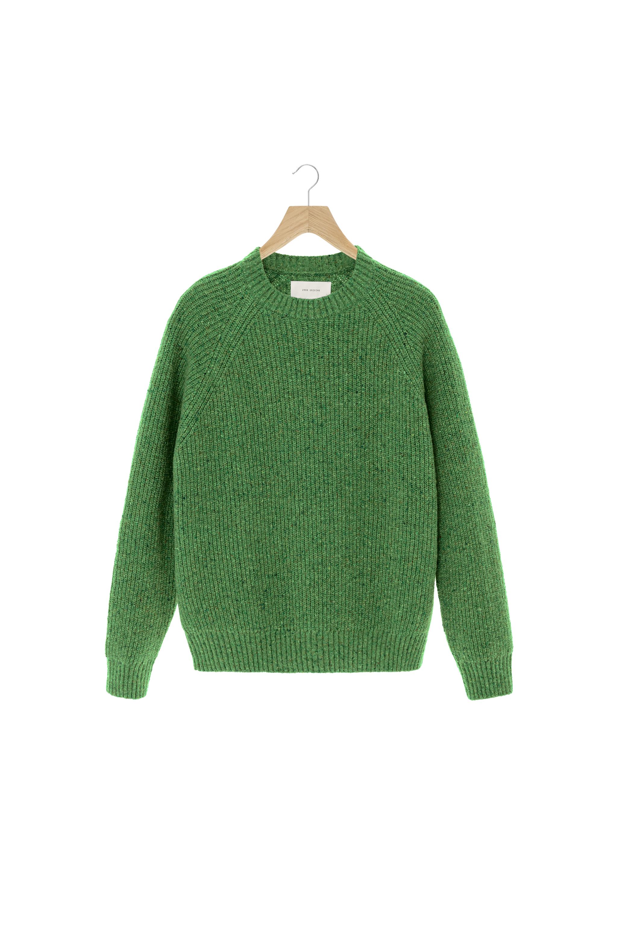 PURL KNIT FLECKED JUMPER ORIGINS